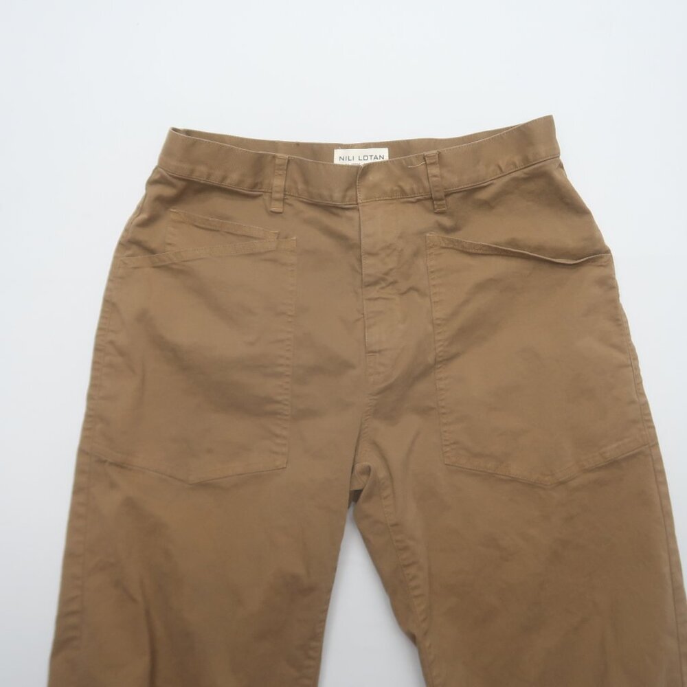 Nili Lotan Shon Pants in Coffee Size 6 - Picture 6 of 13